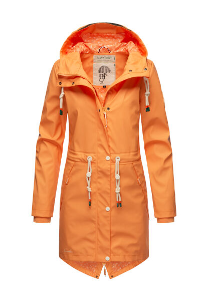 Navahoo Tropical Storm Damen Regenjacke Apricot Sorbet Größe M - Gr. 38