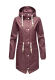Navahoo Tropical Storm ladies rain jacket Wine Größe S - Gr. 36