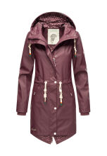 Navahoo Tropical Storm ladies rain jacket Wine Größe M - Gr. 38