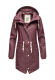Navahoo Tropical Storm Damen Regenjacke Wine Größe L - Gr. 40