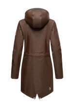 Navahoo Tropical Storm Damen Regenjacke Dark Choco Größe L - Gr. 40