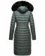Navahoo Umay Damen Winter-Mantel Stormy Blue Größe L - Gr. 40