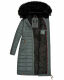 Navahoo Umay Damen Winter-Mantel Stormy Blue Größe L - Gr. 40