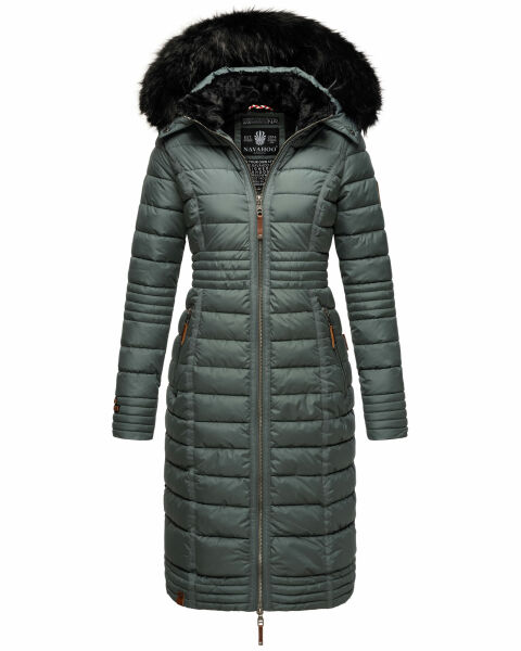 Navahoo Umay ladies winter coat Stormy Blue Größe XL - Gr. 42