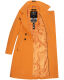 Navahoo Wooly Damen Trenchcoat Winter Mantel Apricot Sorbet Größe L - Gr. 40