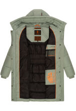 Marikoo Yuikoo lange Damen Winterjacke Smokey Mint-Größe S - Gr. 36