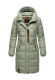 Marikoo Yuikoo lange Damen Winterjacke Smokey Mint-Größe S - Gr. 36