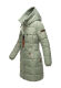 Marikoo Yuikoo lange Damen Winterjacke Smokey Mint-Größe S - Gr. 36