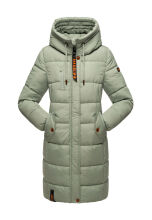 Marikoo Yuikoo lange Damen Winterjacke Smokey Mint-Größe M - Gr. 38