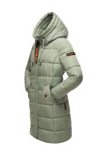 Marikoo Yuikoo lange Damen Winterjacke Smokey Mint-Größe M - Gr. 38