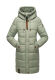 Marikoo Yuikoo lange Damen Winterjacke Smokey Mint-Größe M - Gr. 38