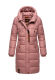 Marikoo Yuikoo lange Damen Winterjacke Dark Rose-Größe S - Gr. 36