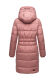 Marikoo Yuikoo lange Damen Winterjacke Dark Rose-Größe L - Gr. 40