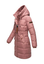 Marikoo Yuikoo lange Damen Winterjacke Dark Rose-Größe XL - Gr. 42