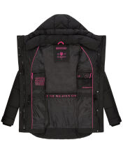 Marikoo Akumaa Damen Winterjacke Schwarz Größe S - Gr. 36