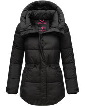 Marikoo Akumaa Damen Winterjacke Schwarz Größe L - Gr. 40