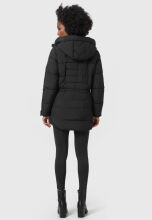 Marikoo Akumaa Damen Winterjacke Schwarz Größe L - Gr. 40
