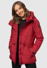 Marikoo Akumaa Damen Winterjacke Dark Red Größe XS - Gr. 34