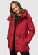 Marikoo Akumaa Damen Winterjacke Dark Red Größe L - Gr. 40