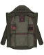 Marikoo Akumaa Damen Winterjacke Dark Olive Größe XS - Gr. 34