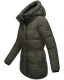 Marikoo Akumaa Damen Winterjacke Dark Olive Größe M - Gr. 38