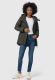 Marikoo Akumaa Damen Winterjacke Dark Olive Größe M - Gr. 38