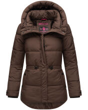 Marikoo Akumaa Damen Winterjacke Dark Choco Größe S - Gr. 36