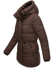 Marikoo Akumaa Damen Winterjacke Dark Choco Größe S - Gr. 36
