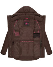 Marikoo Akumaa Damen Winterjacke Dark Choco Größe XL - Gr. 42