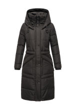 Marikoo Ayumii Damen Winterjacke Schwarz Größe XL - Gr. 42