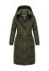 Marikoo Ayumii Damen Winterjacke Dark Olive Größe M - Gr. 38