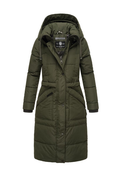 Marikoo Ayumii Damen Winterjacke Dark Olive Größe XL - Gr. 42