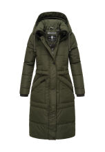 Marikoo Ayumii Damen Winterjacke Dark Olive Größe XL - Gr. 42