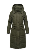 Marikoo Ayumii Damen Winterjacke Dark Olive Größe XL - Gr. 42