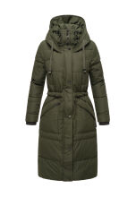 Marikoo Ayumii Damen Winterjacke Dark Olive Größe XL - Gr. 42