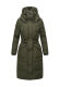 Marikoo Ayumii Damen Winterjacke Dark Olive Größe XXL - Gr. 44