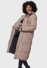 Marikoo Ayumii Damen Winterjacke Taupe Grey Größe M - Gr. 38