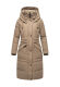 Marikoo Ayumii Damen Winterjacke Taupe Grey Größe L - Gr. 40