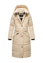 Marikoo Ayumii Damen Winterjacke Creme Größe L - Gr. 40