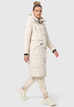 Marikoo Ayumii Damen Winterjacke Creme Größe XXL - Gr. 44