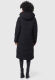 Marikoo Benikoo Damen lange Winterjacke Schwarz-Größe L - Gr. 40