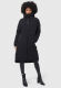 Marikoo Benikoo Damen lange Winterjacke Schwarz-Größe XL - Gr. 42