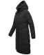 Marikoo Benikoo Damen lange Winterjacke Schwarz-Größe XL - Gr. 42