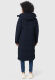Marikoo Benikoo Damen lange Winterjacke Navy-Größe S - Gr. 36
