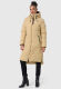 Marikoo Benikoo Damen lange Winterjacke Beige-Größe M - Gr. 38