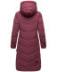 Marikoo Benikoo Damen lange Winterjacke Wine-Größe S - Gr. 36