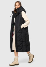 Navahoo Brezelchen ladies Winter Vest Schwarz Größe XL - Gr. 42