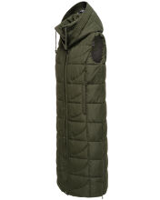 Navahoo Brezelchen ladies Winter Vest Dark Olive Größe M - Gr. 38