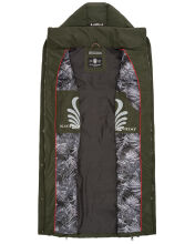 Navahoo Brezelchen Damen Winter Weste Dark Olive Größe L - Gr. 40