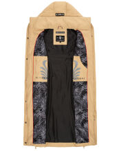 Navahoo Brezelchen Damen Winter Weste Sand Größe S - Gr. 36